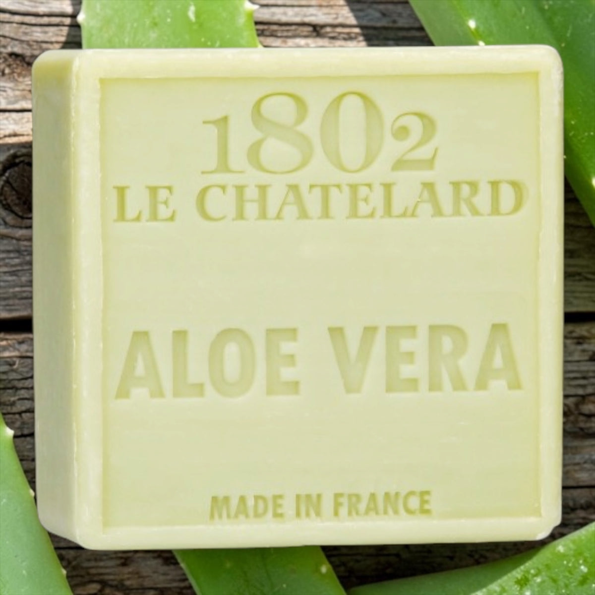 Savon carré Aloe Vera sans huile de palme