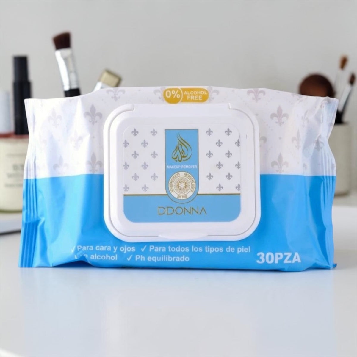 Lingettes nettoyantes et démaquillantes Bianco Latte