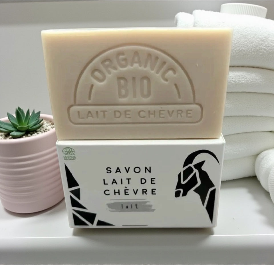 Savon au lait de chèvre parfum au choix