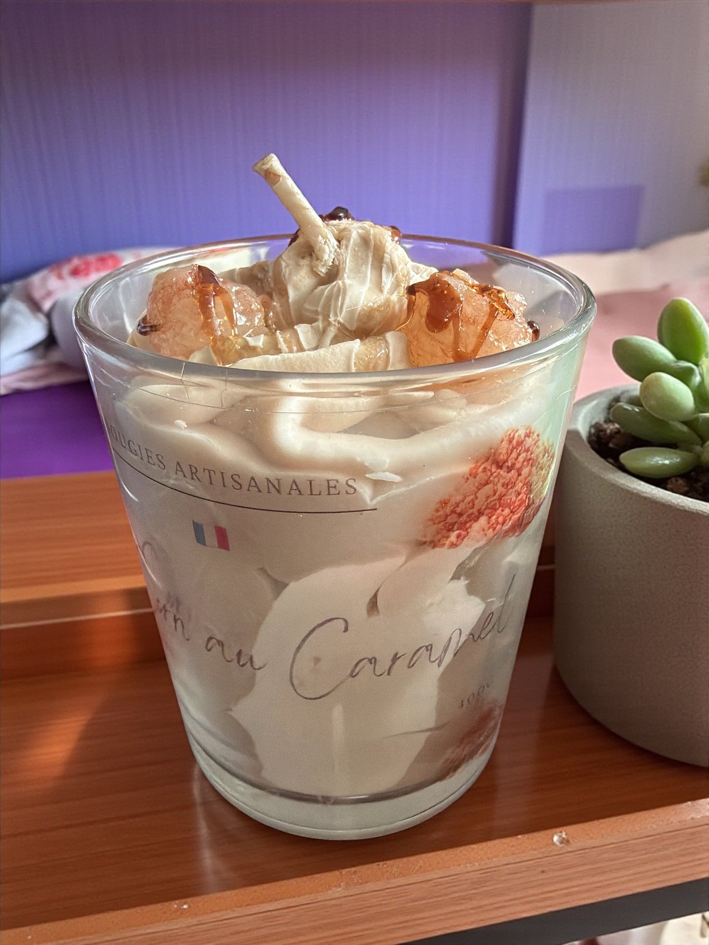Bougie Pop corn caramel