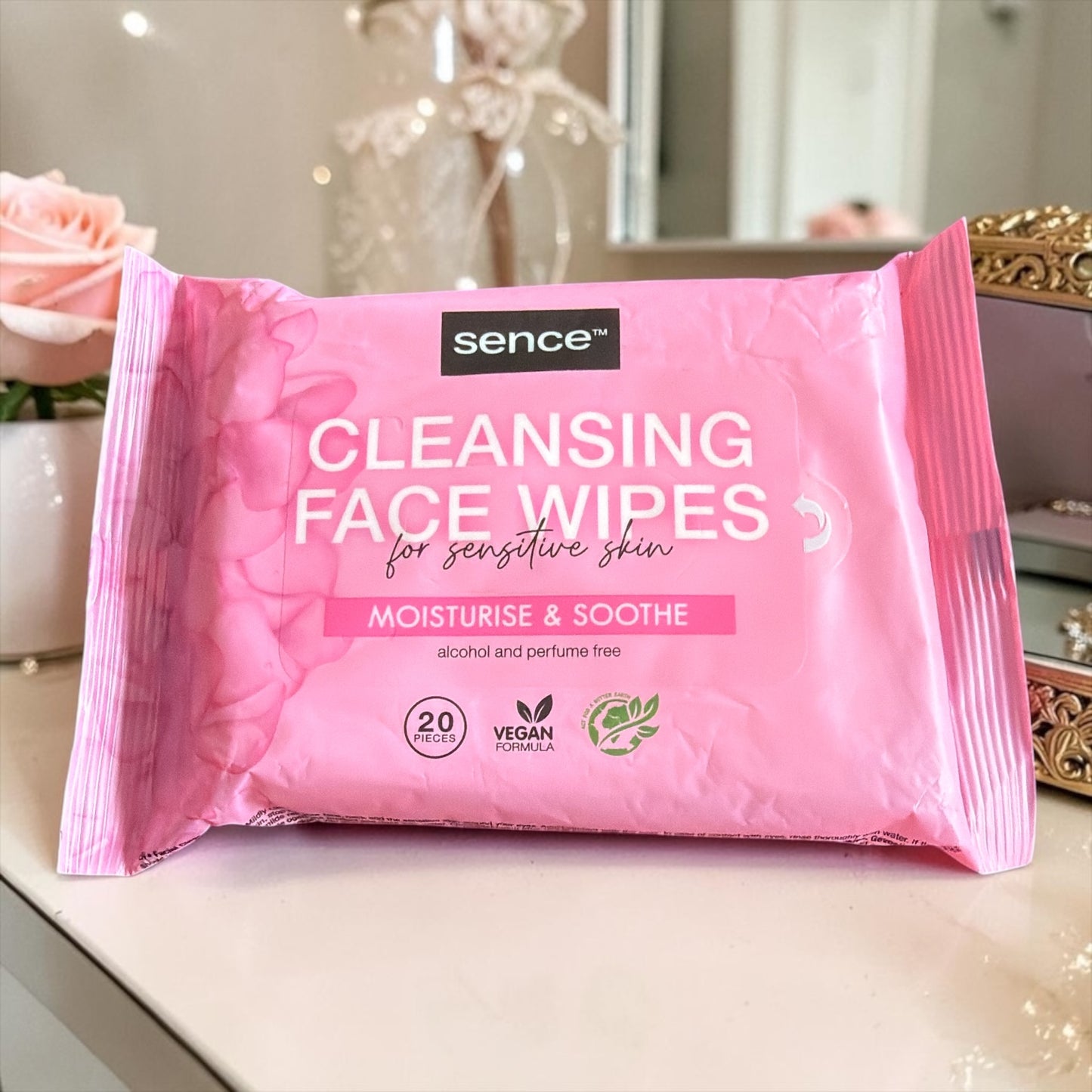 Lingettes x20 démaquillante , hydratante et apaisante
