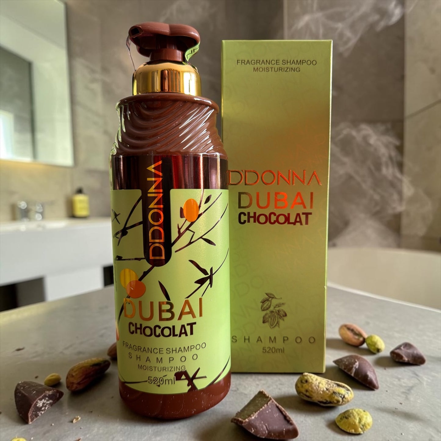 Shampoing 520 ml Chocolat Dubai