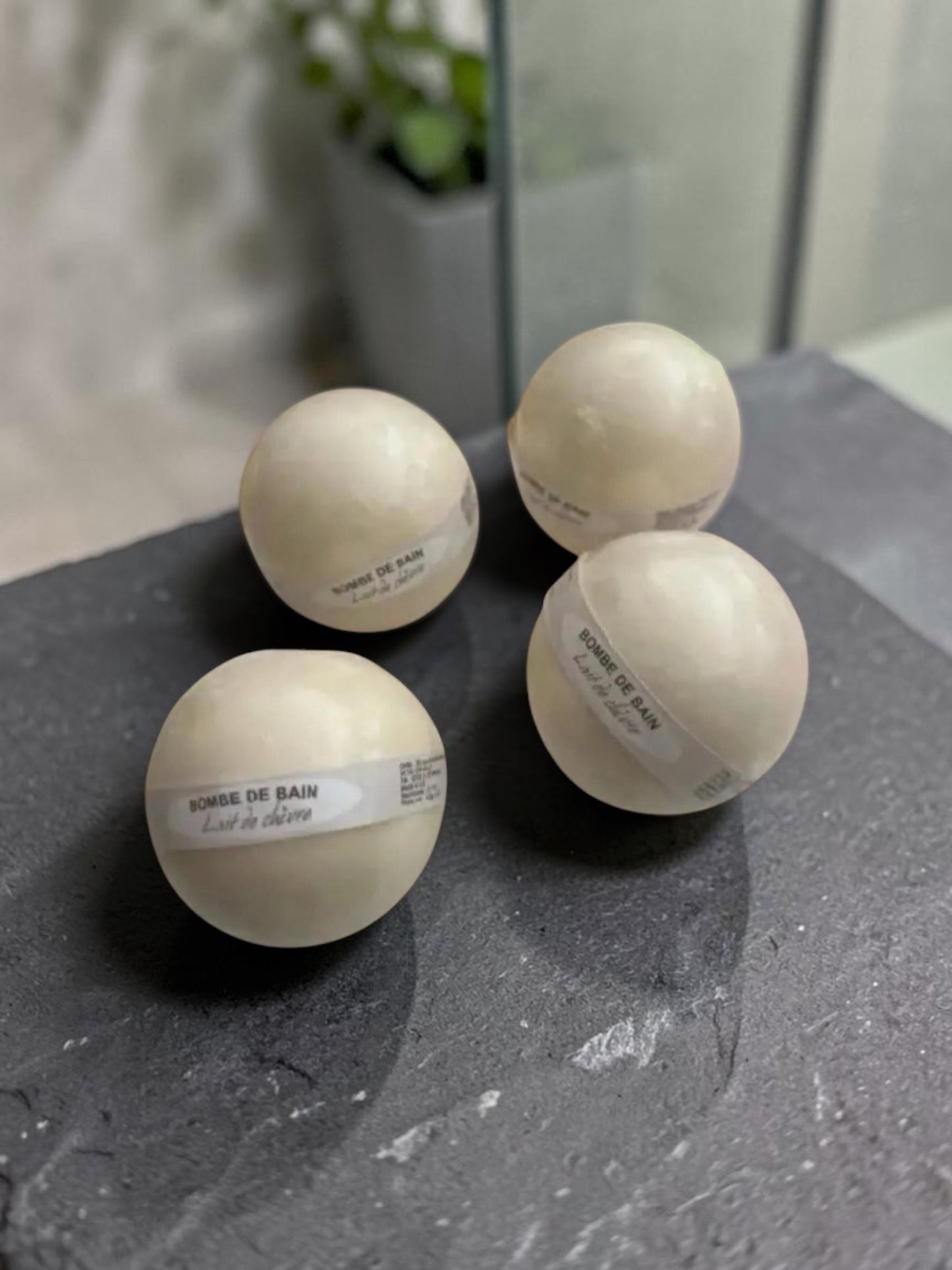 Bombe de bain au lait de chèvre 🐐