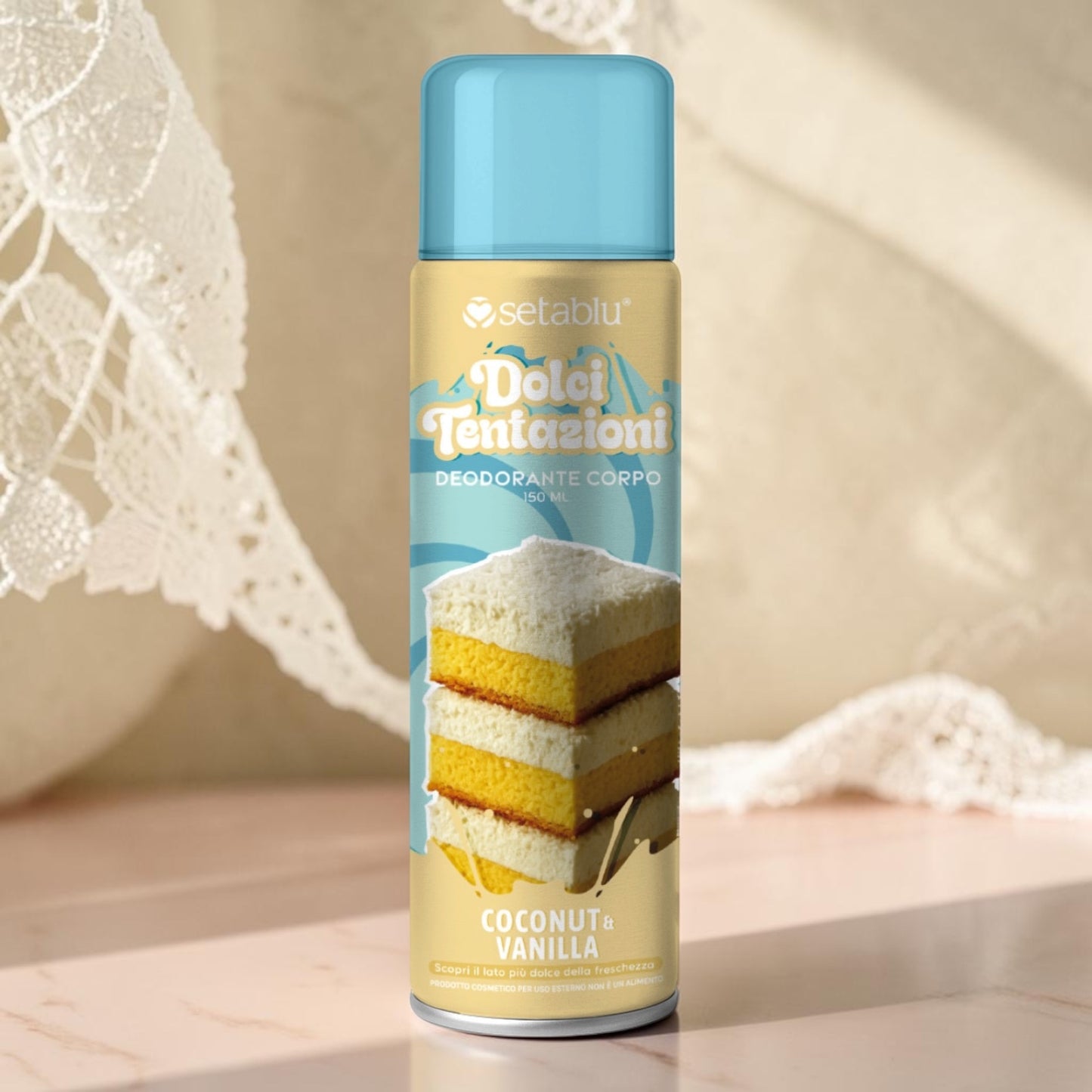 Déodorant corporel noix de coco vanille