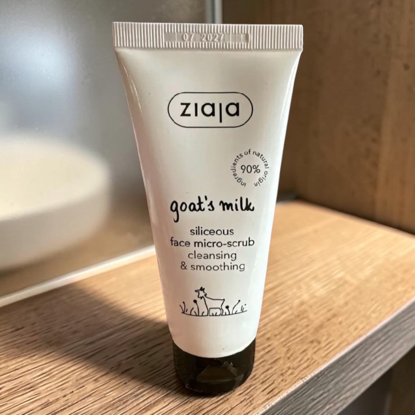 Gommage visage lait de chèvre 🐐