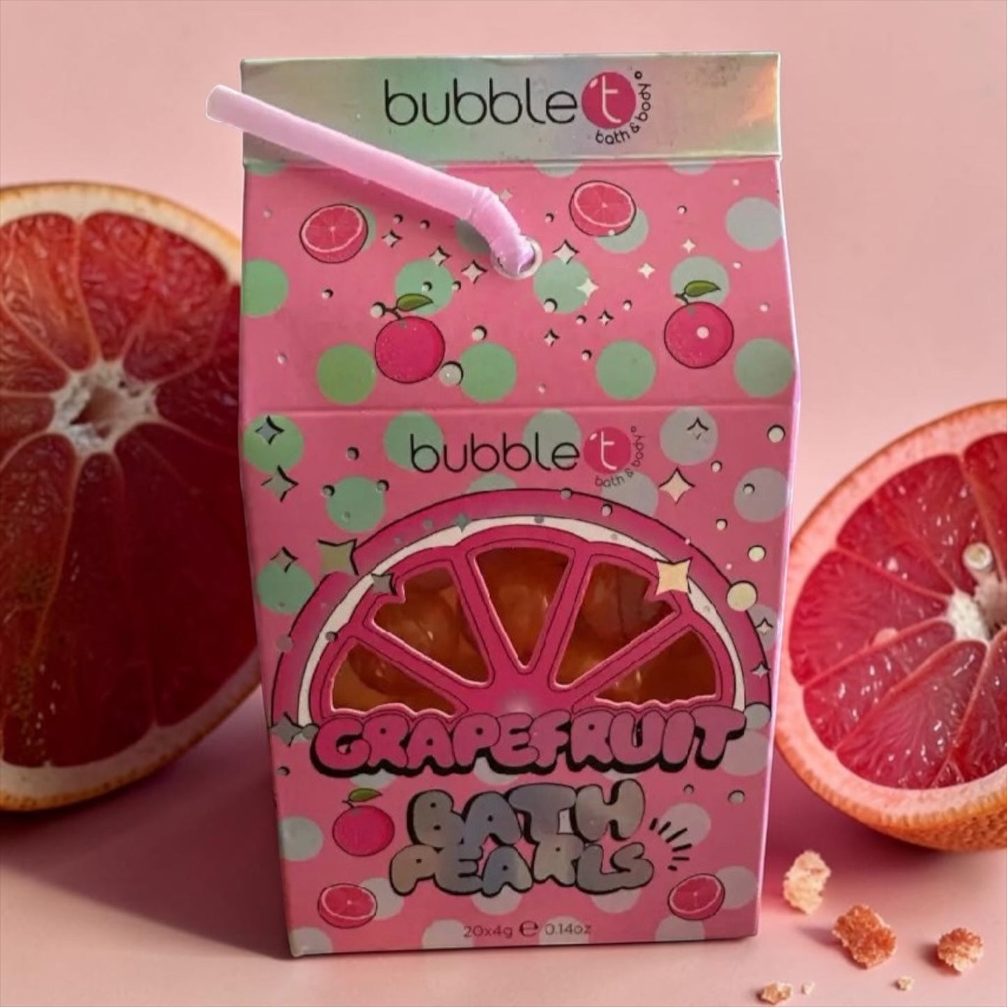 Coffret perles de bain pamplemousse