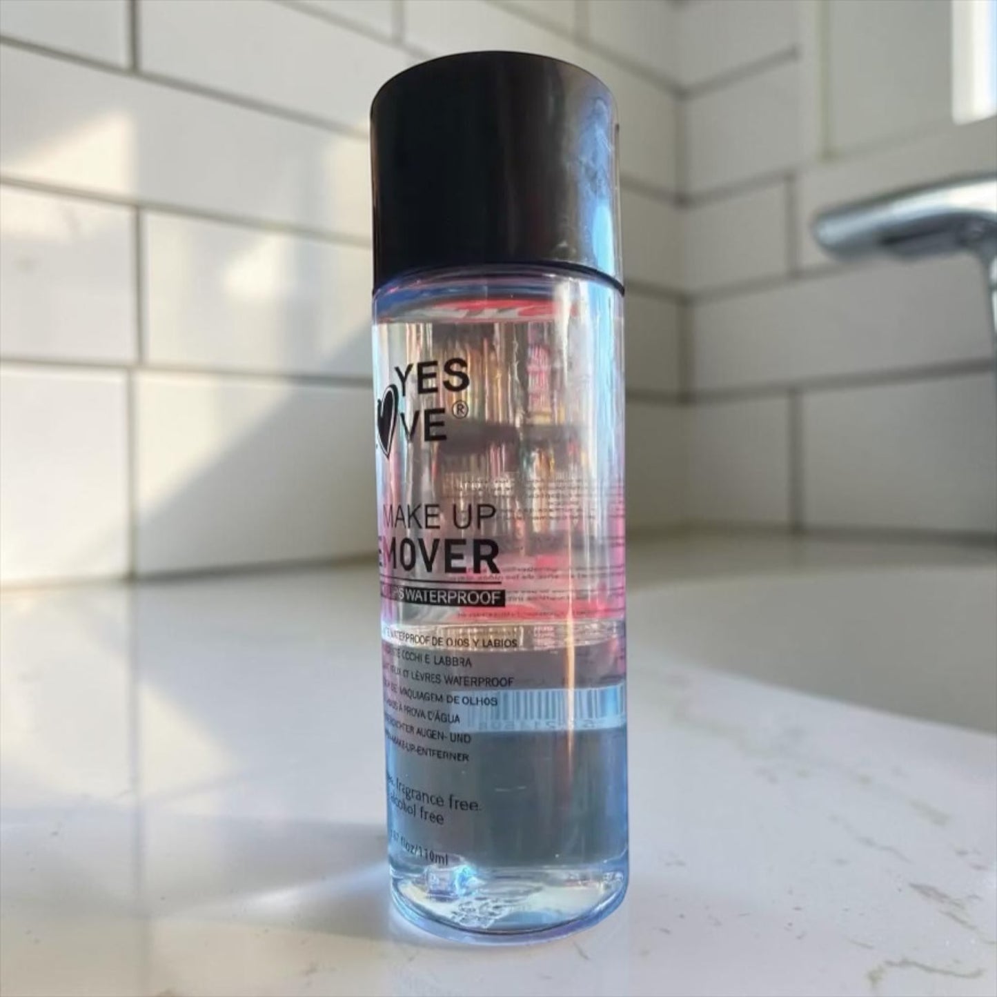 Démaquillant yeux et lèvres bi phasé waterproof 110 ml
