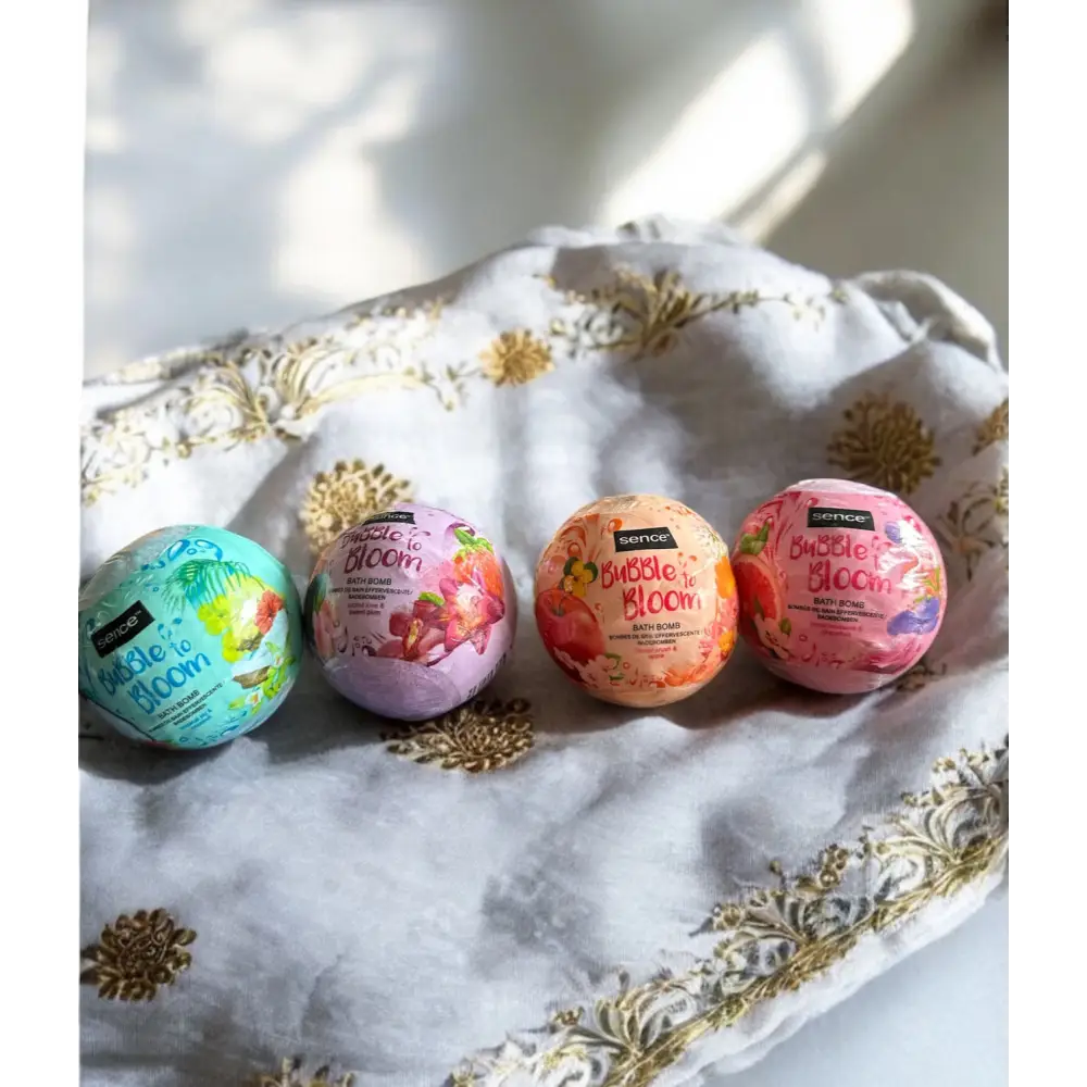 Bombe de bain 120 g - Fleur et pamplemousse - Bombe de bain