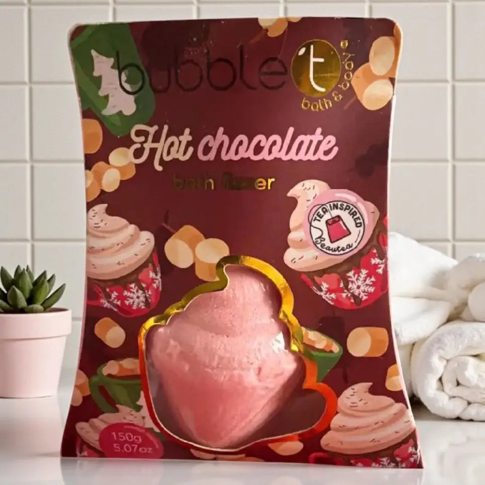 Bombe de bain Chocolat chaud ☕️ 150g - Bombe de bain