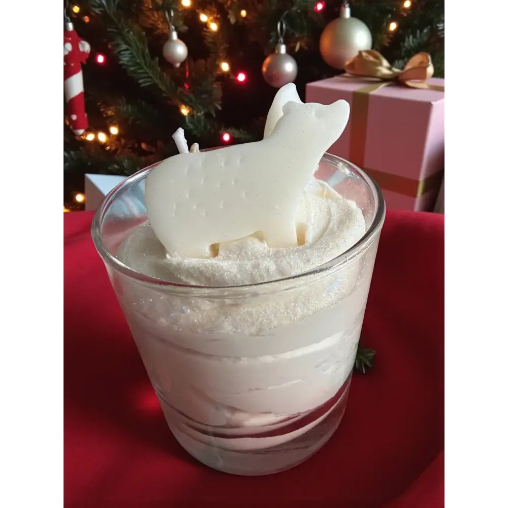 Bougie Ourson polaire - Noël