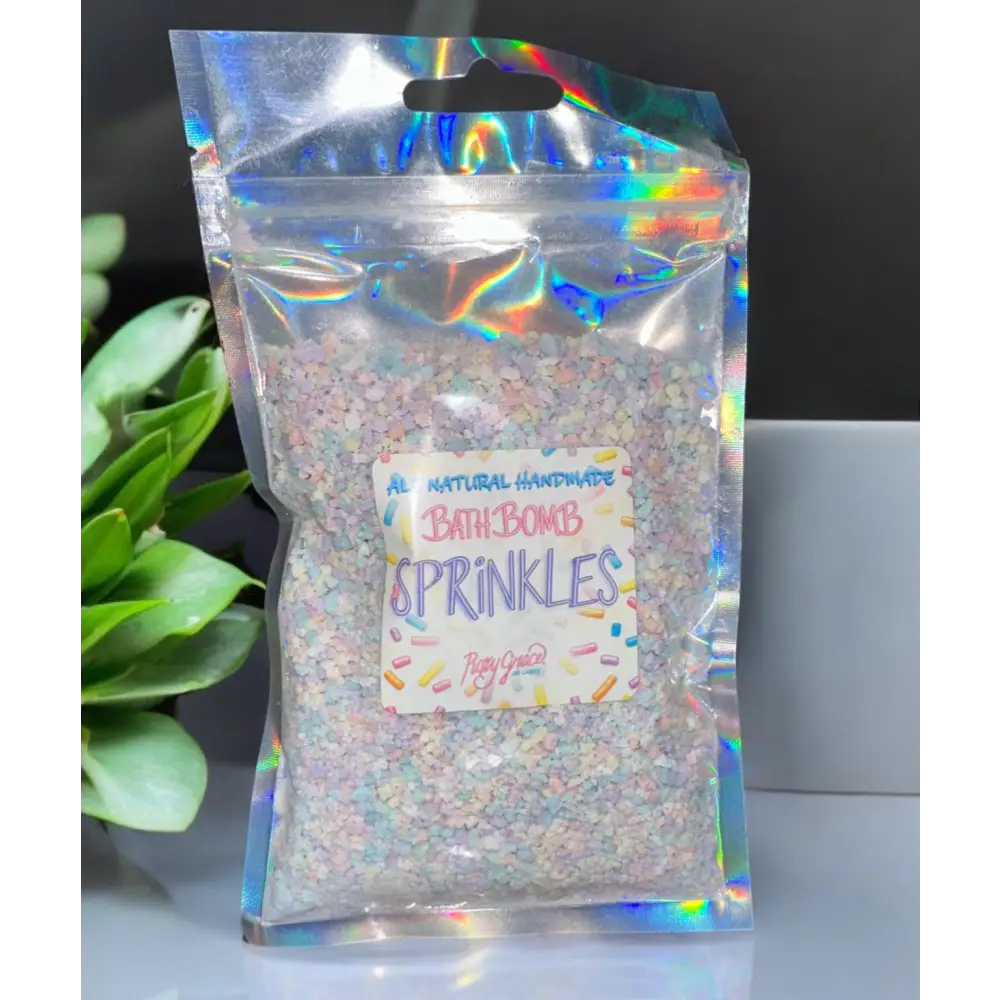 Confettis de bain parfum bonbon acidulé - Confettis de bain