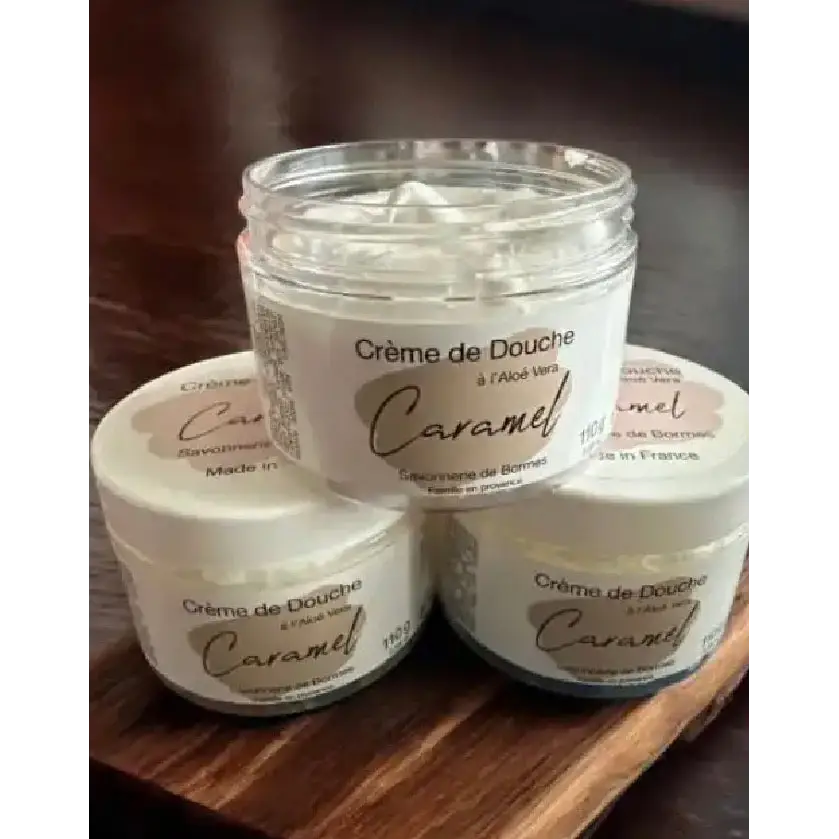 Crème de douche aloe vera Caramel ou F’eur d oranger amande - Caramel - Crème de douche