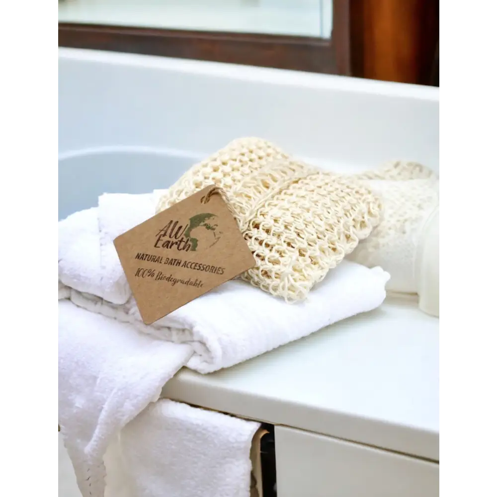 Éponge carré au sisal pour gommage - Accessoire