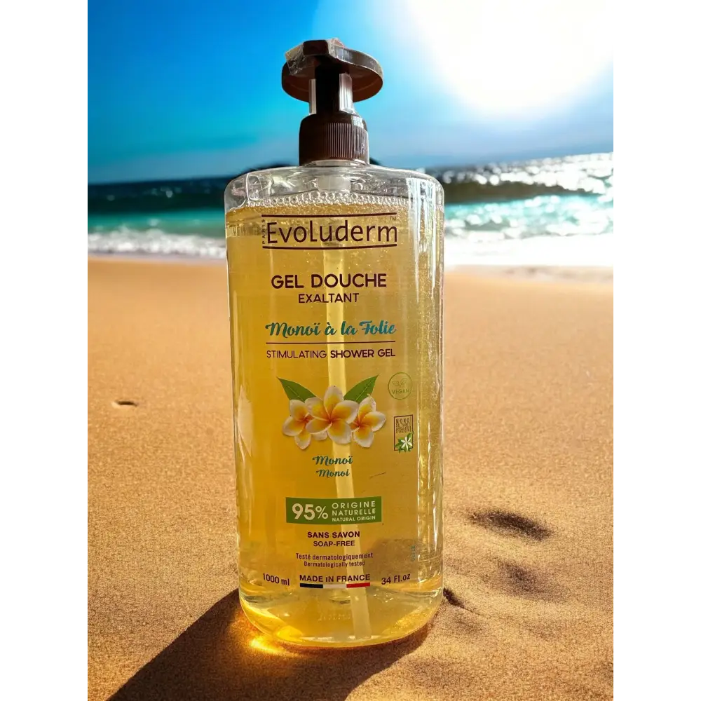 Gel douche exaltant Monoï à la folie 1000 ml - Gel douche