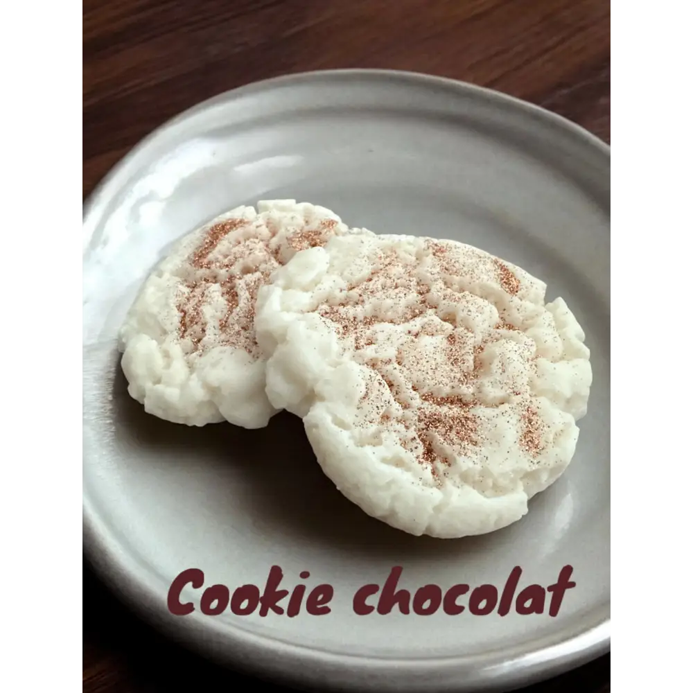 Gros fondant de cire Cookie 🍪 environs 48 g Cookie chocolat Fondants de cire