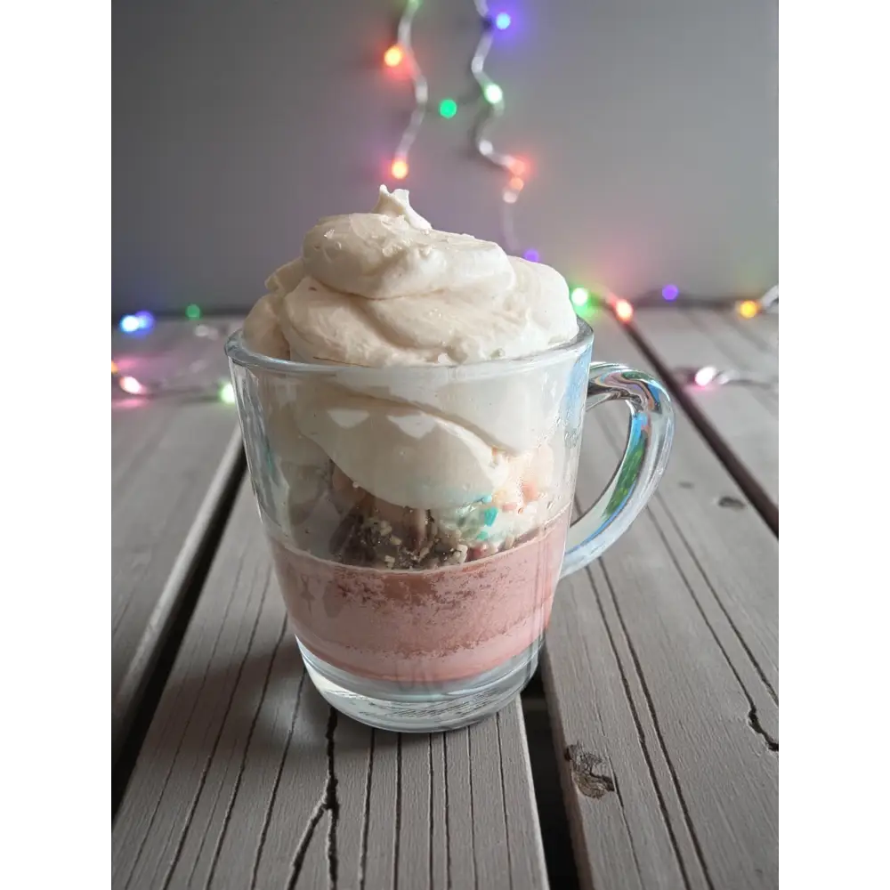 Grosse bougie tasse chocolat chaud Destockage - Bougie