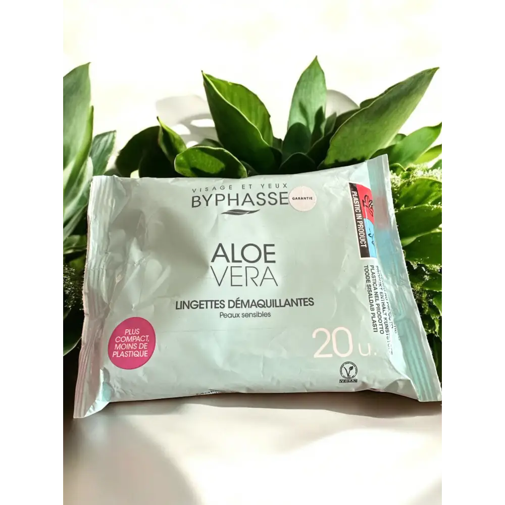 Lingettes Démaquillantes à l’Aloe Vera - Lingettes