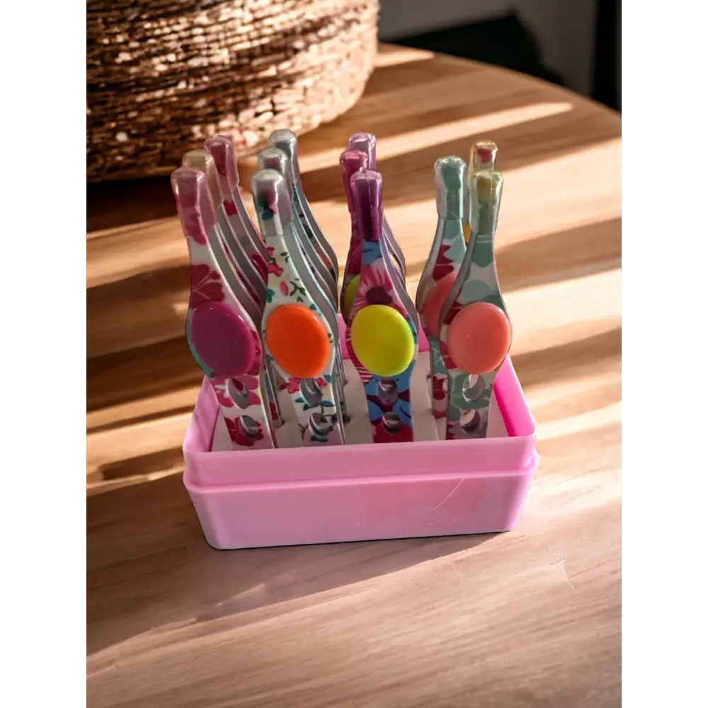 Pince à épiler fluo - Accessoire