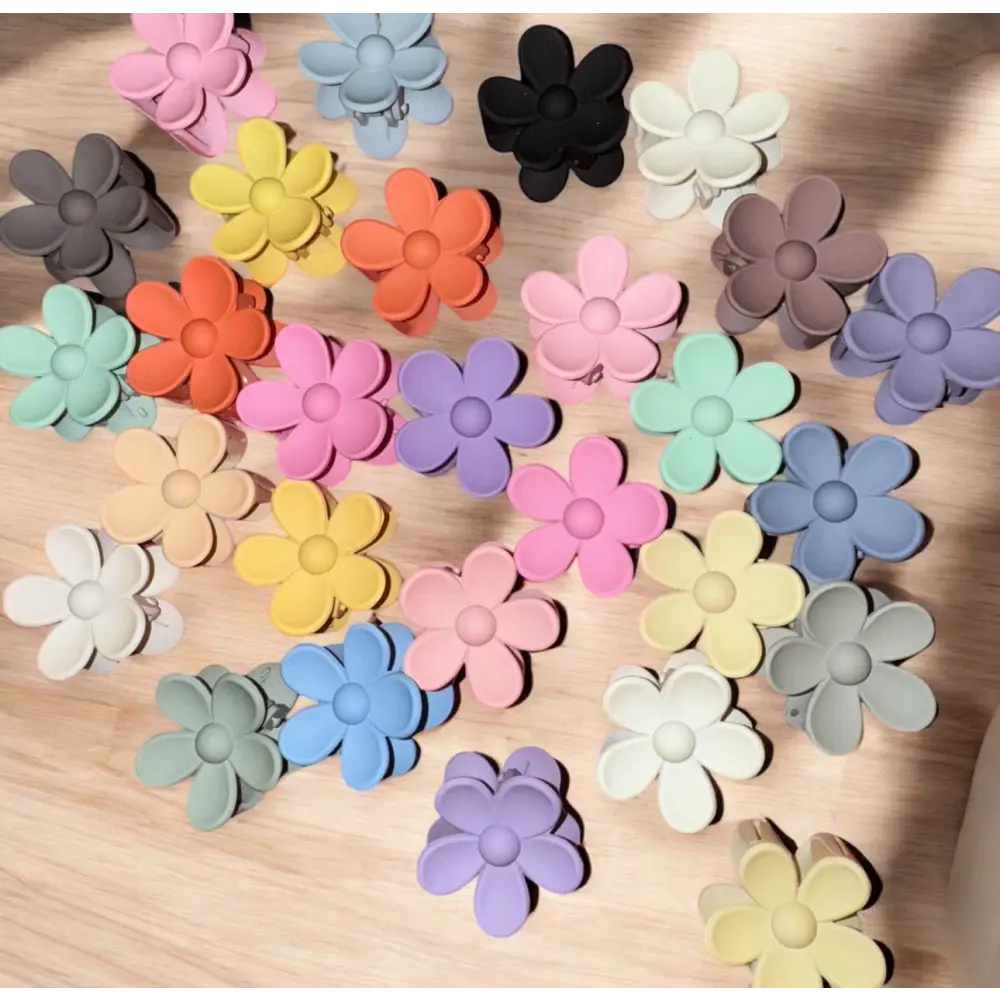 Pochette 2 pinces fleurs - Accessoire