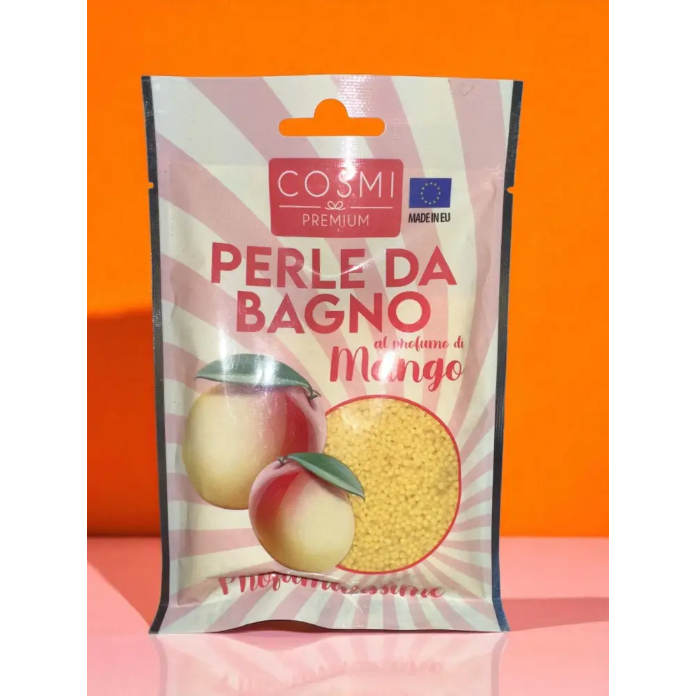 Sachet de petites perles de bain mangue juteuse - Perles de bain