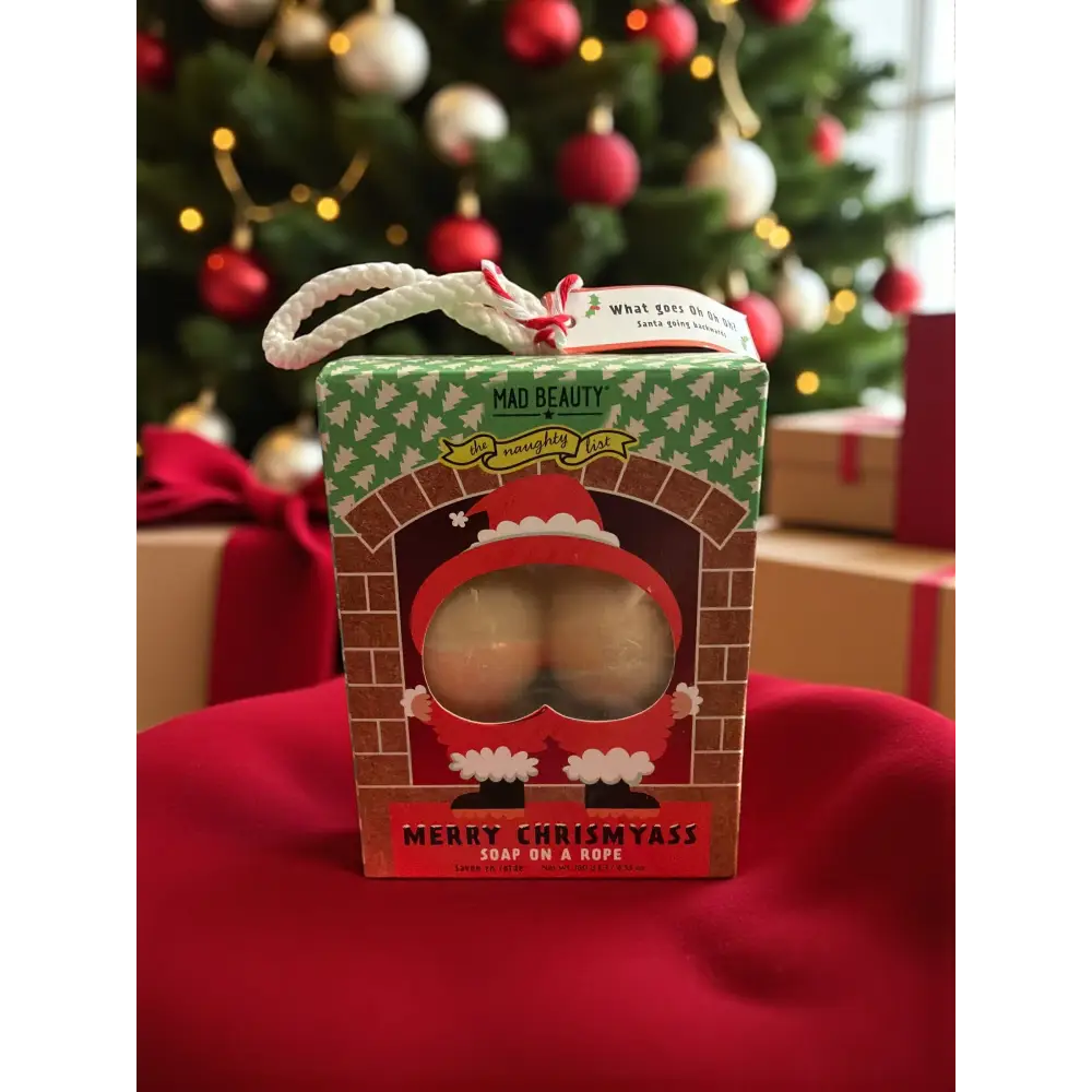 Savon fesse du père Noël - Noël
