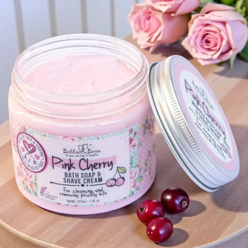 Savon fouetté à la cerise - Savon fouetté