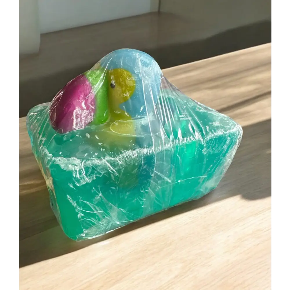 Savon jouet canard 🦆 parfum Bonbon 🍭 au choix - A partir de 3 ans / Perroquet - Savon jouet