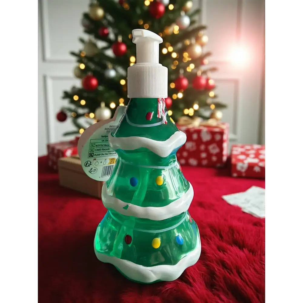 Savon lavant pour les mains de Noël - Sapin sucre d orge - Savon main