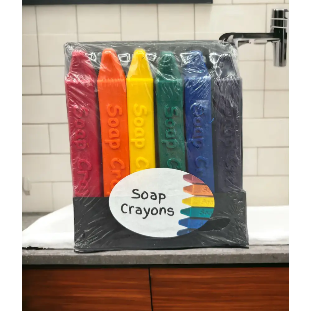 Savons crayons đ x6 - Crayon de bain