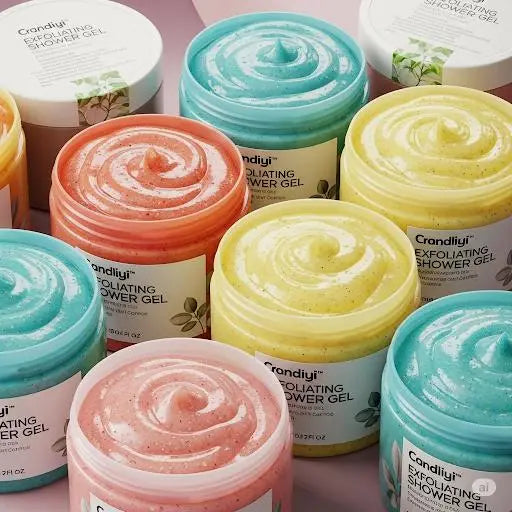 gel douche exfoliant