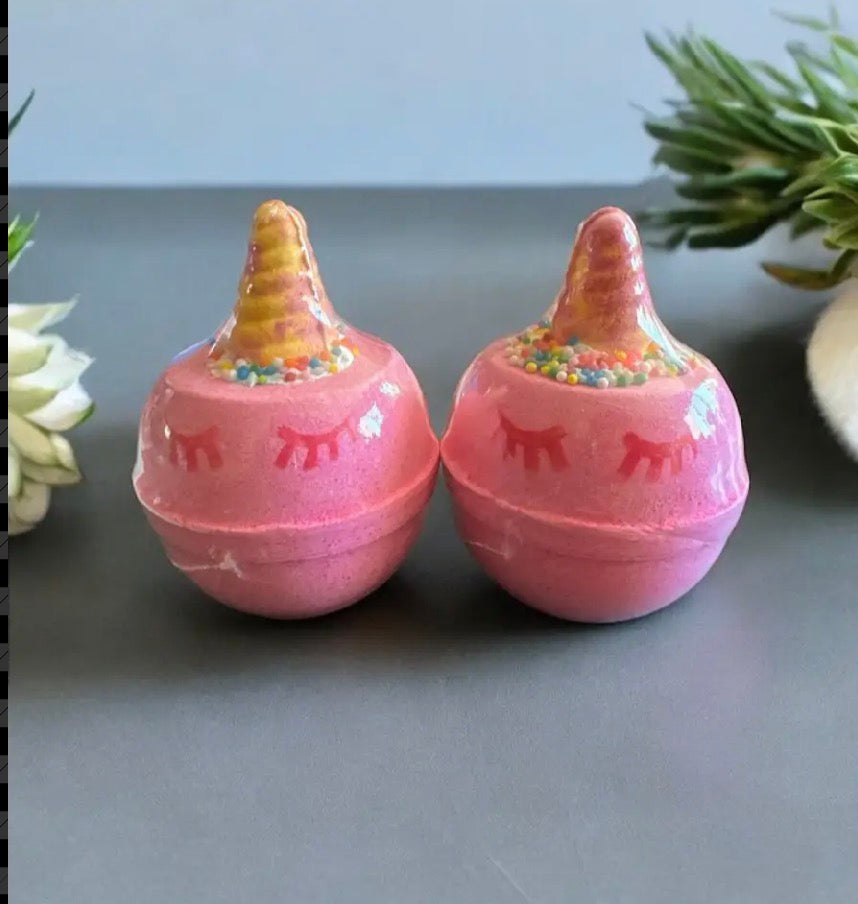 Bombe   de bain Pétillante Licorne 🦄
