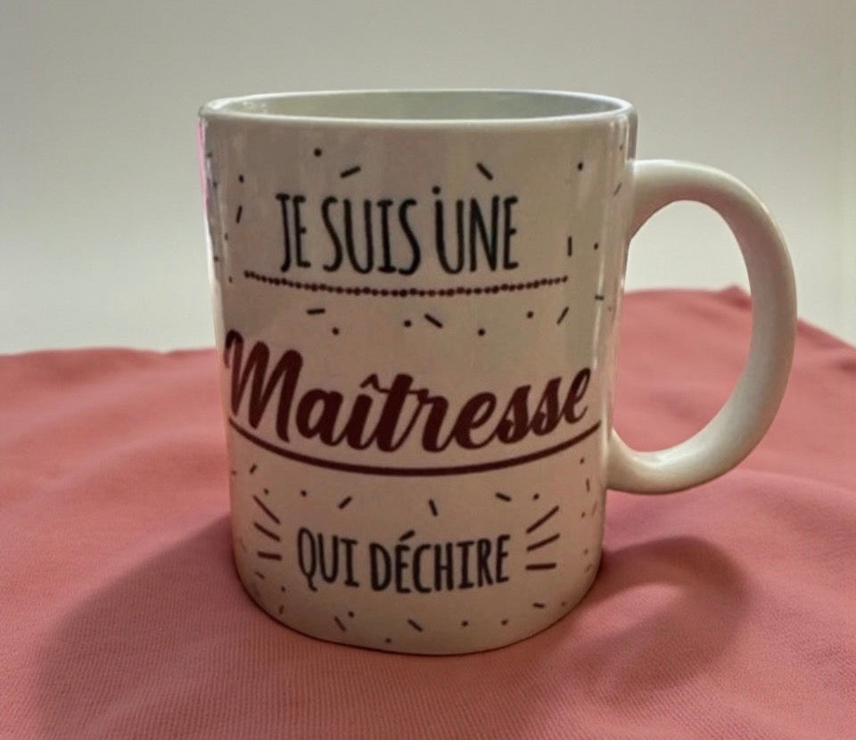 Mug offert à votre commande