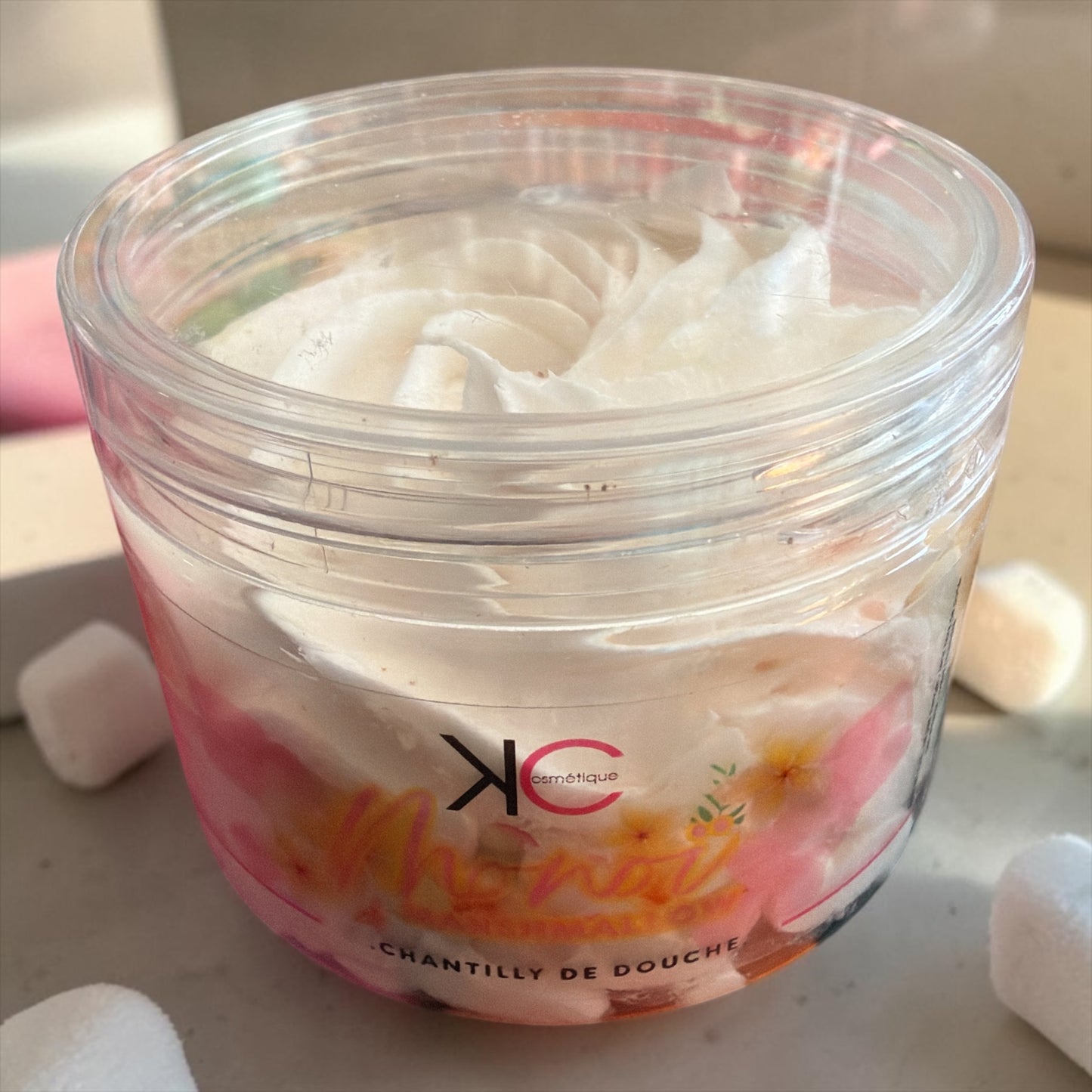 Chantilly de douche ( gel douche fouetté ) 100 g au choix