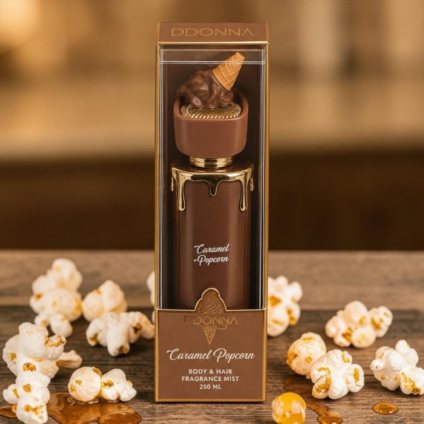 Brume corps et cheveux  Caramel popcorn
