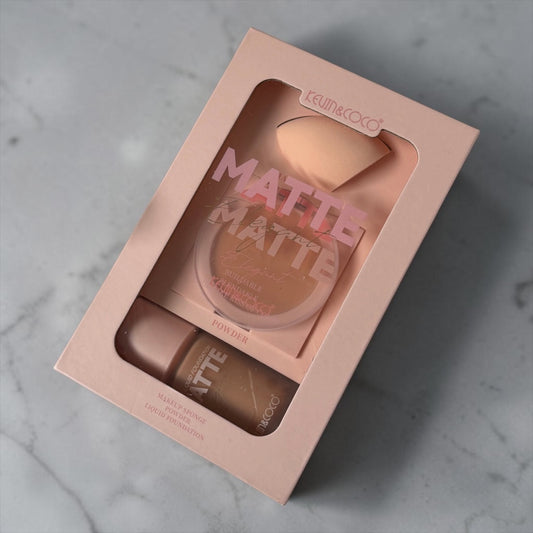 Coffret fond de teint bronzé