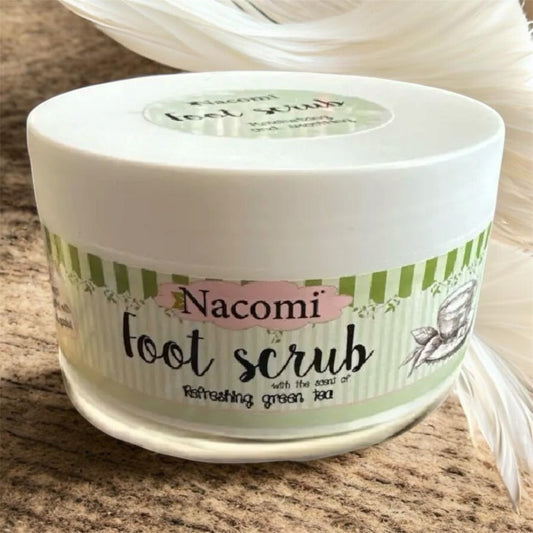 Gommage pour les pieds au thé vert Nacomi