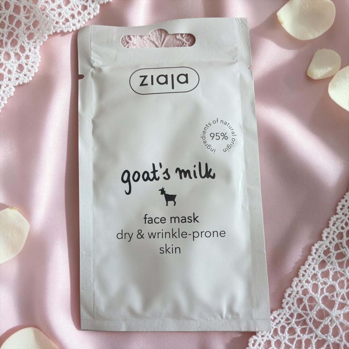 Masque lissant et hydratant au lait de chèvre
