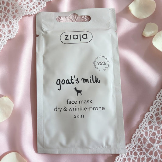 Masque lissant et hydratant au lait de chèvre
