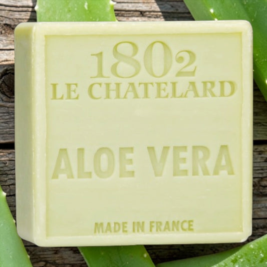Savon carré Aloe Vera sans huile de palme