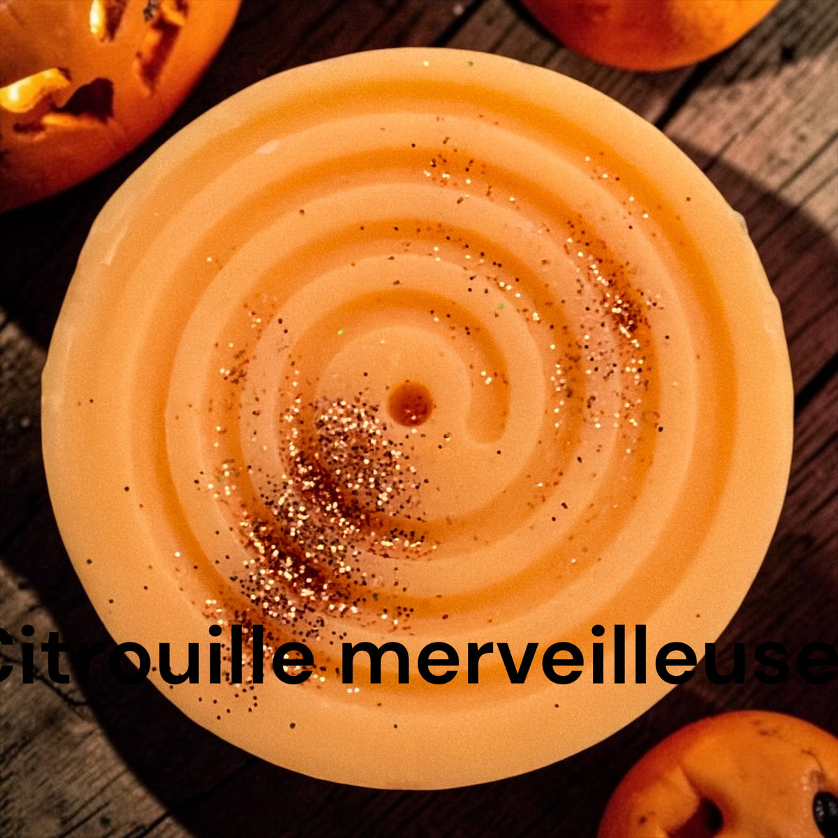 Gros fondant de cire Halloween