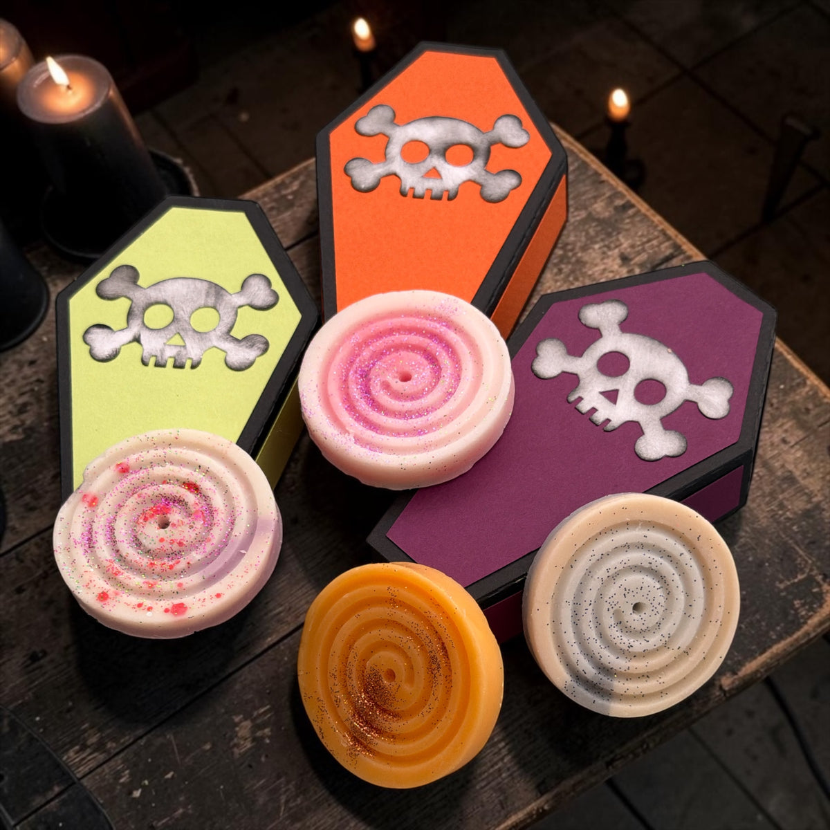 Gros fondant de cire Halloween