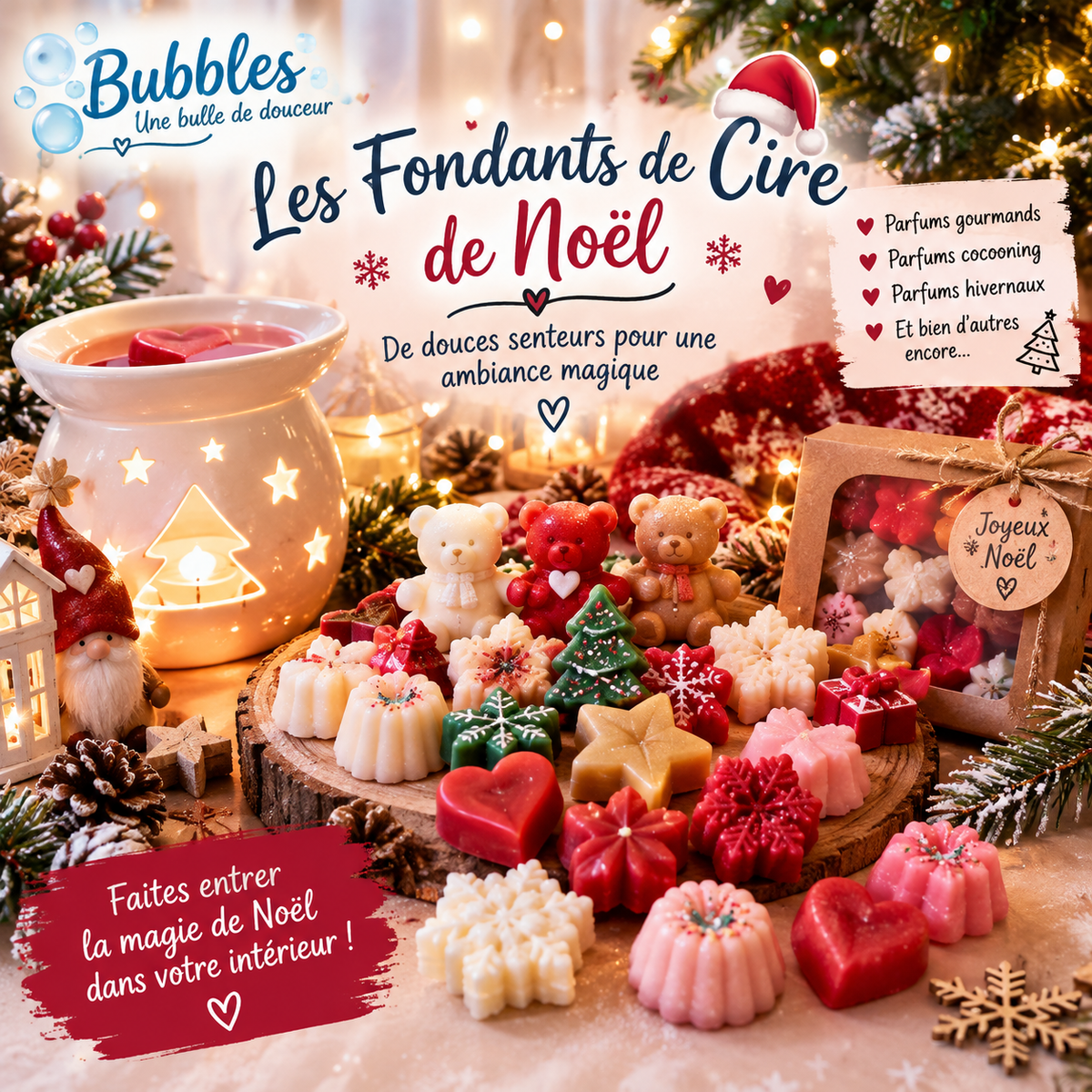 Fondant de cire de Noël 🎄
