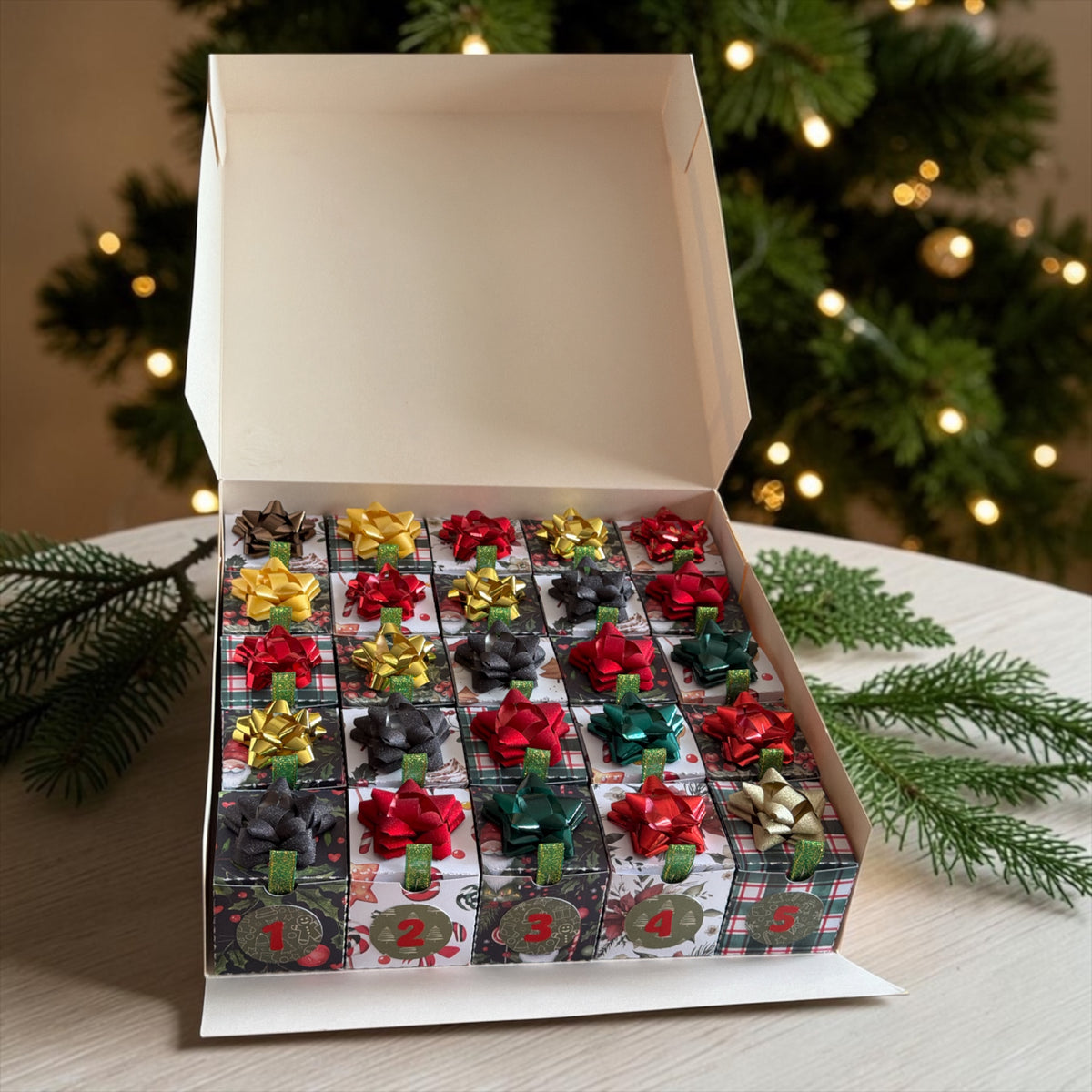 Calendrier de l Avent réutilisable
