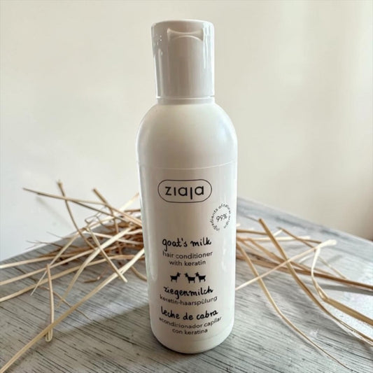 Après-shampoing fortifiant - Kératine et lait de chèvre 🐐 Ziaja