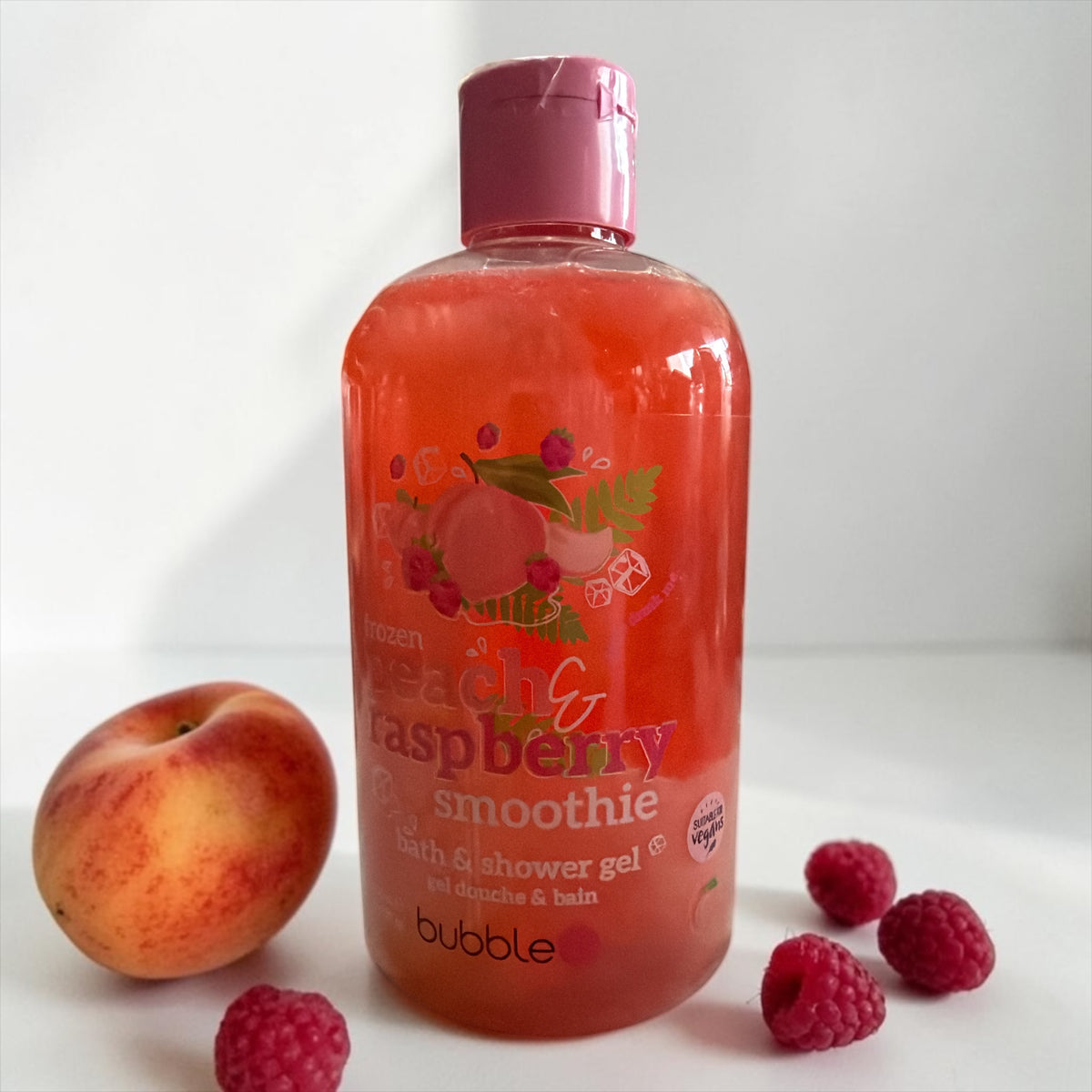 Gros gel douche 2 en 1 (500 ml ) fruité et gourmand