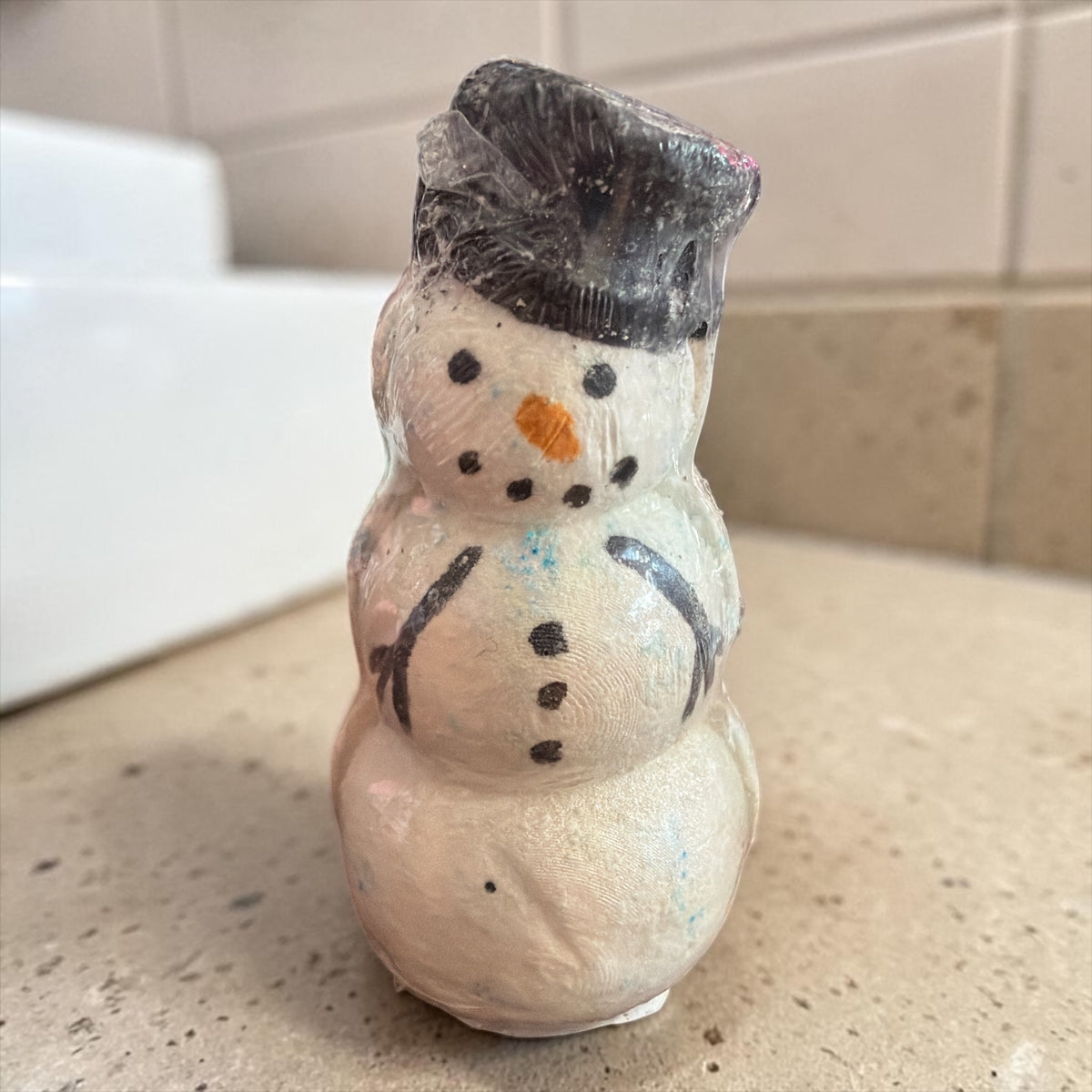 Boule de bain Bonhomme  de neige