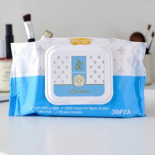 Lingettes nettoyantes et démaquillantes Bianco Latte