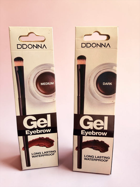 Crème gel teinté longue tenue pour sourcil