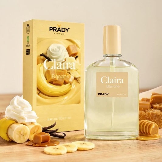 Eau de toilette banane caramel