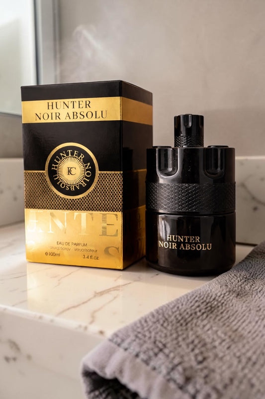 Eau de parfum homme 100 ml Hunter Noir absolu inspiration Bleu de Chanel